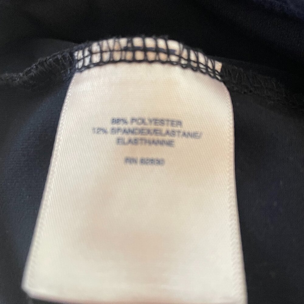 Woman Lands End Navy Size Medium Yoga Pants - Picture 5 of 7